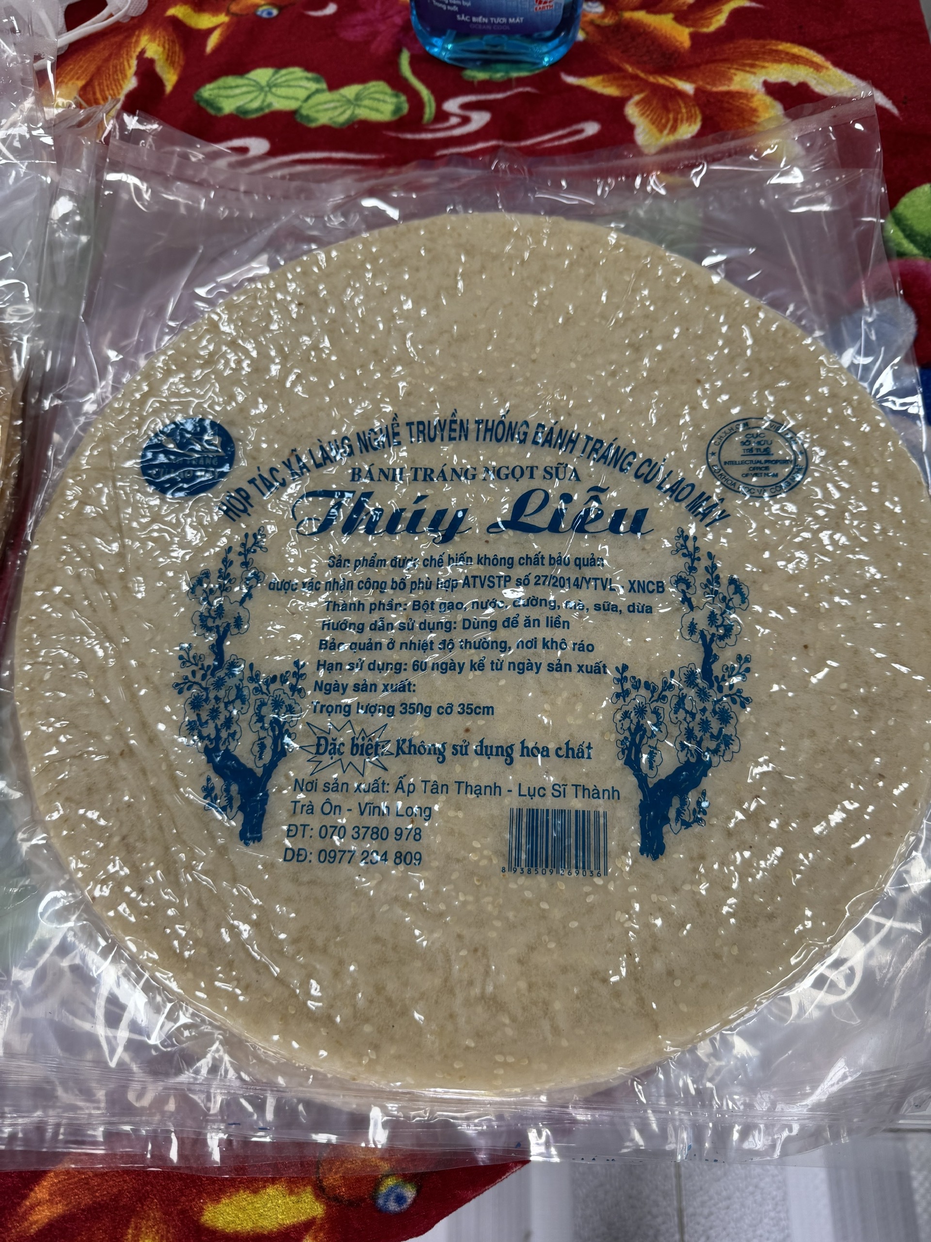 Bánh tráng ngọt sữa Thuý Liễu