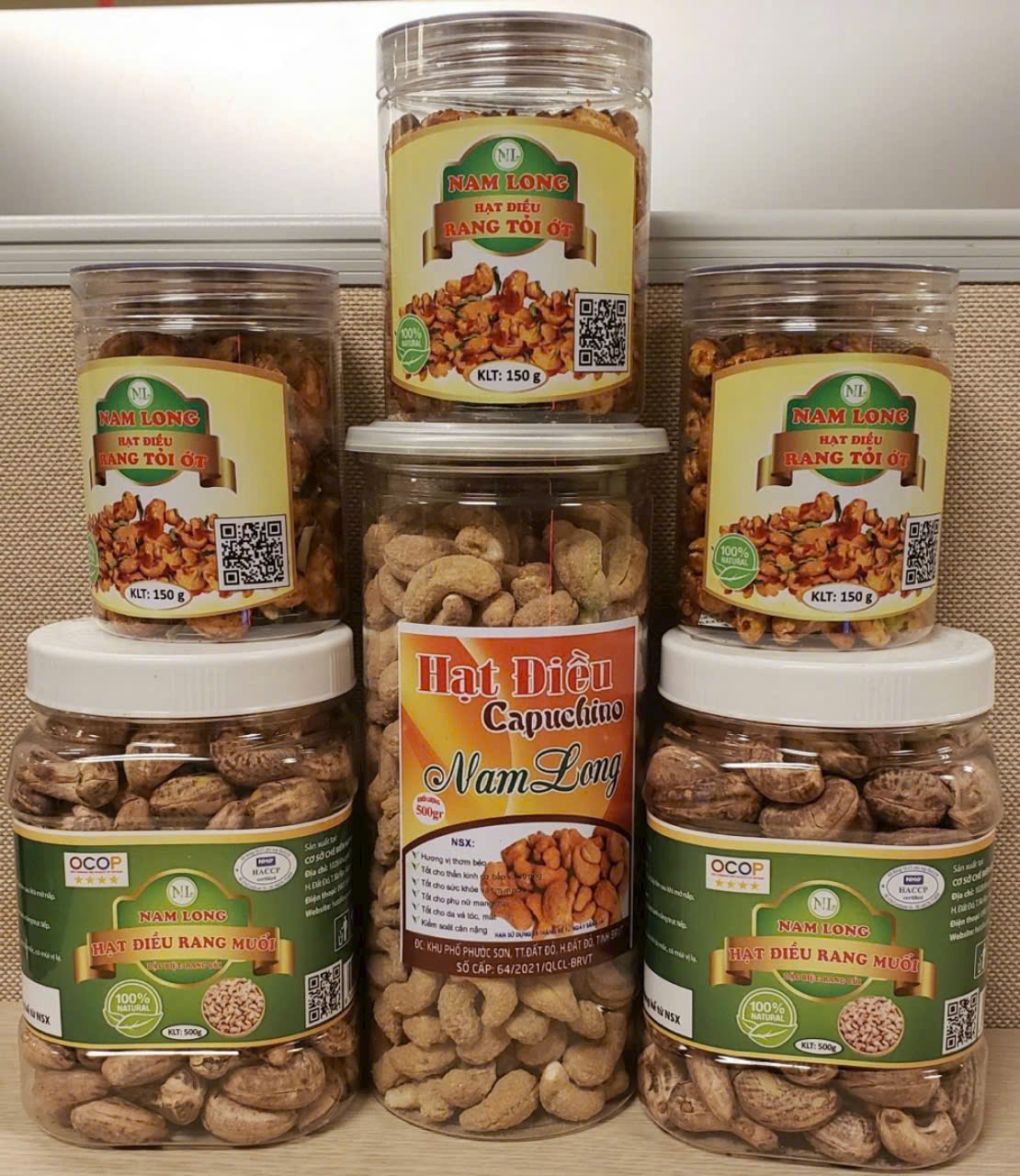 Hạt điều capuchino